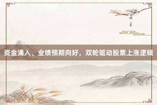 资金涌入、业绩预期向好，双轮驱动股票上涨逻辑